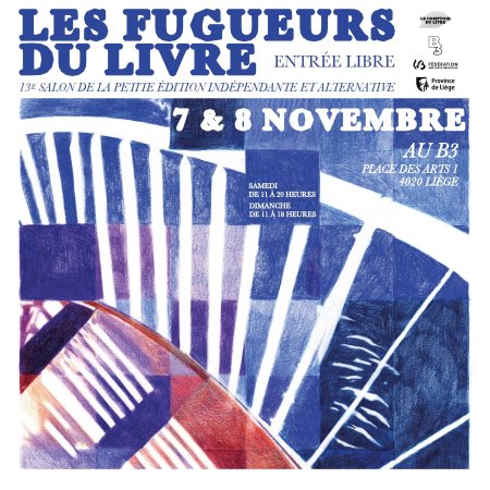 The “Fugueurs du livre” take over Liège