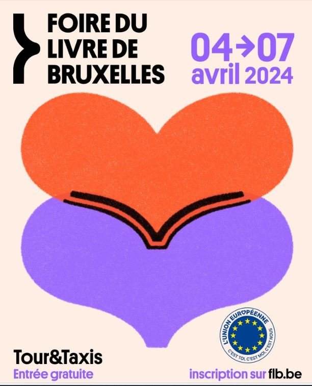 Foire du livre de Bruxelles : entre Europe et amours !